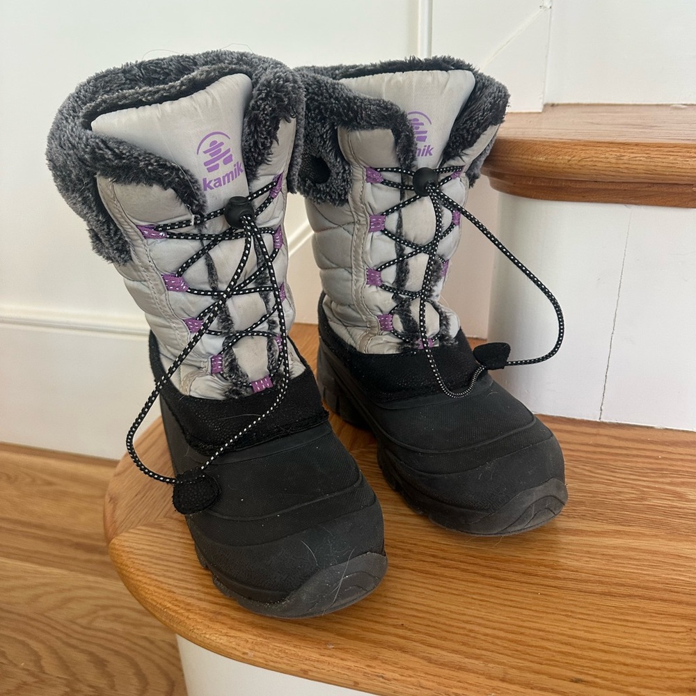 Kamik Cozy Gray Winter Boots